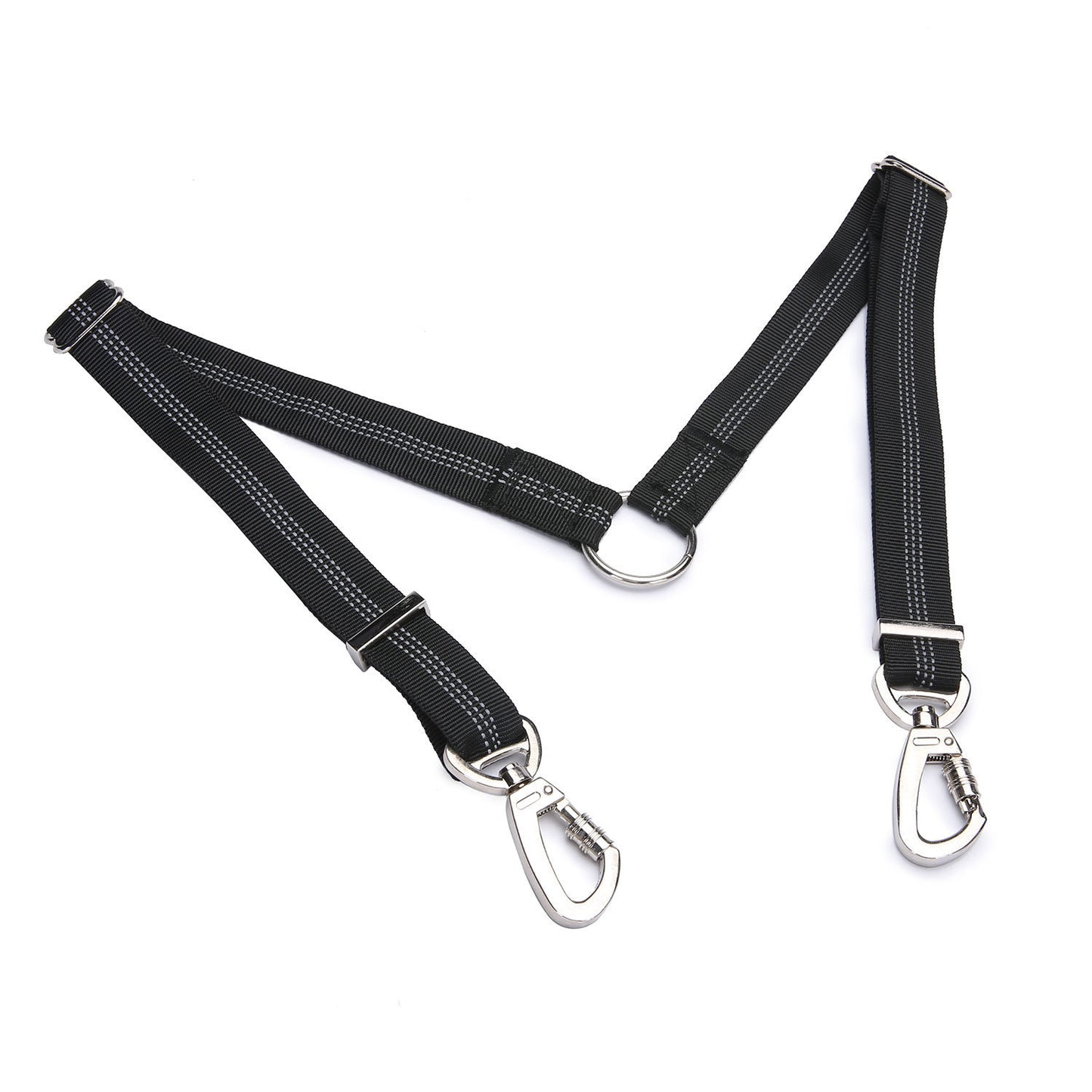 Pet One For Two High Elastic Dog Double Head Traction Rope