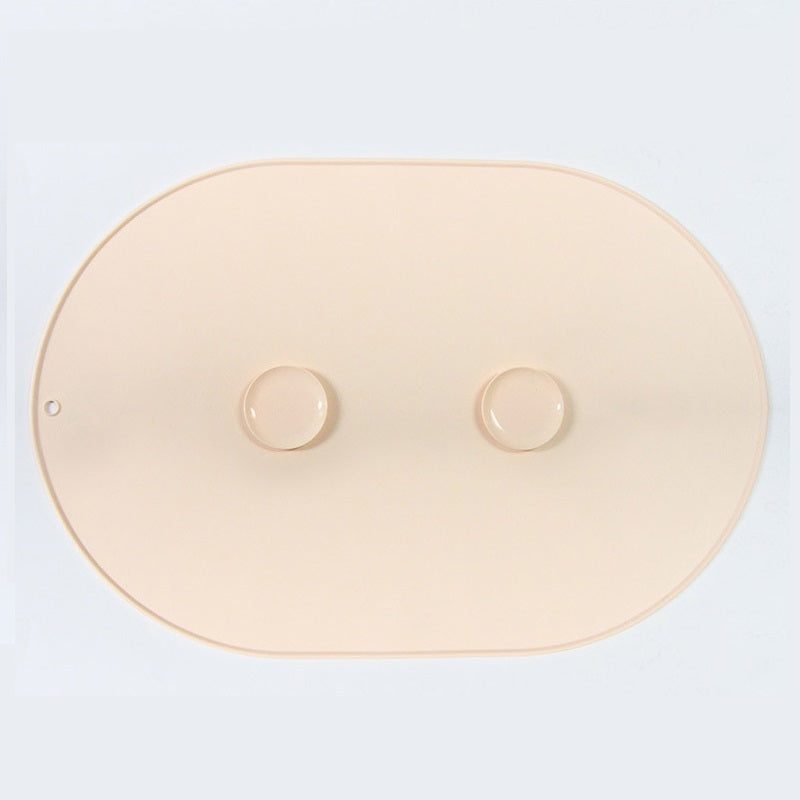 Pet Suction Cup Licking Mat Dog Eating Mat Anti-spill Silicone