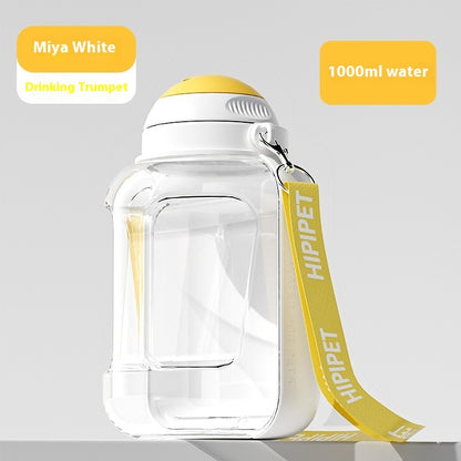 Dog Large Capacity Pet Outing Drinking Water Bottle