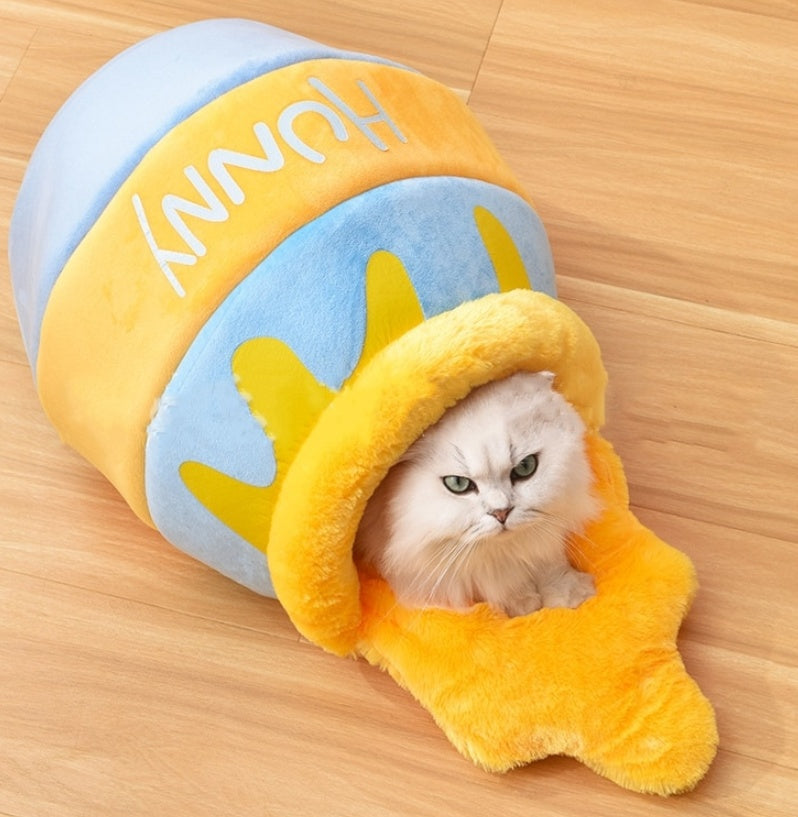Winter Warm Honey Jar Shaped Universal Pet Nest