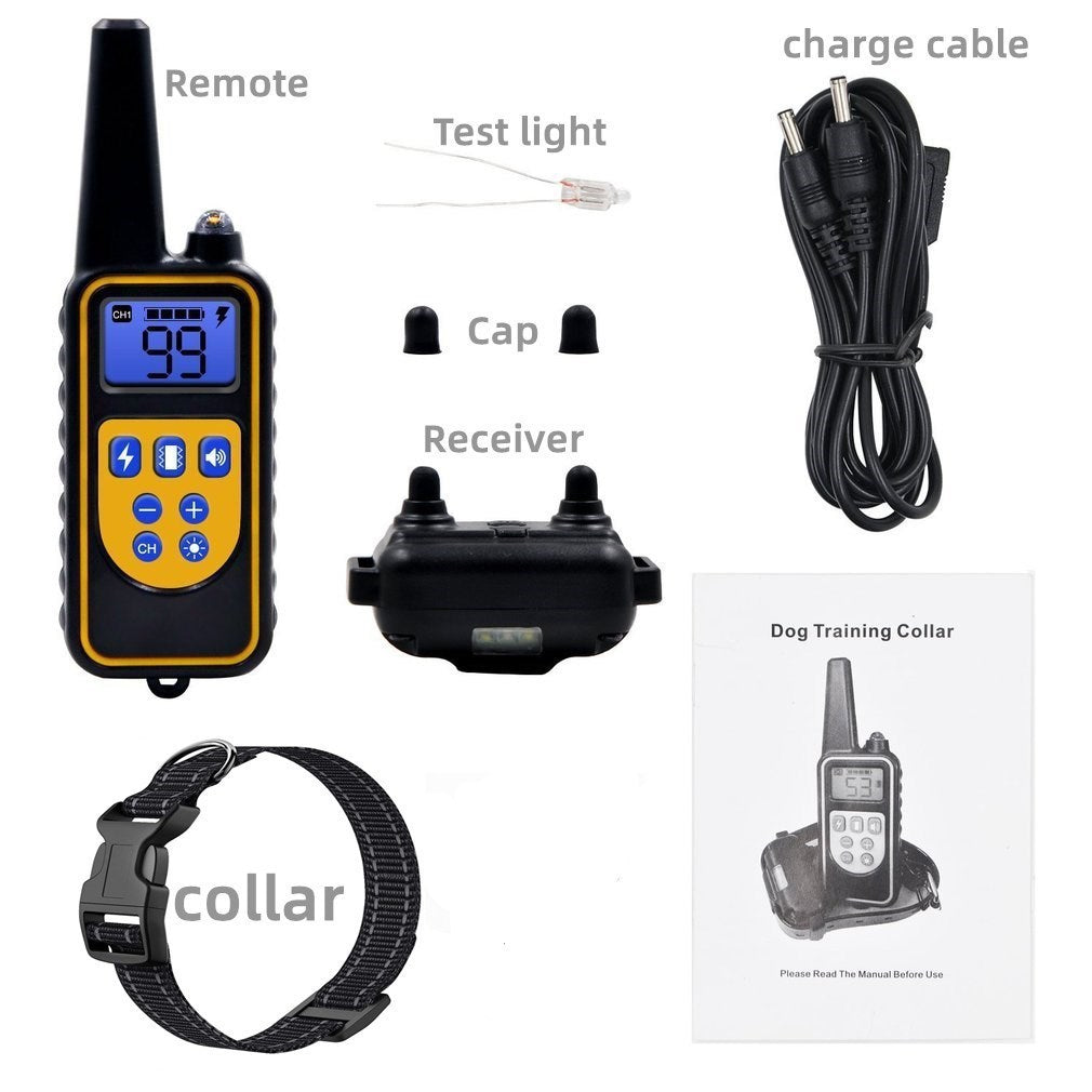 Dog Trainer Bark Stopper Electric Remote Control Trainer Vibration