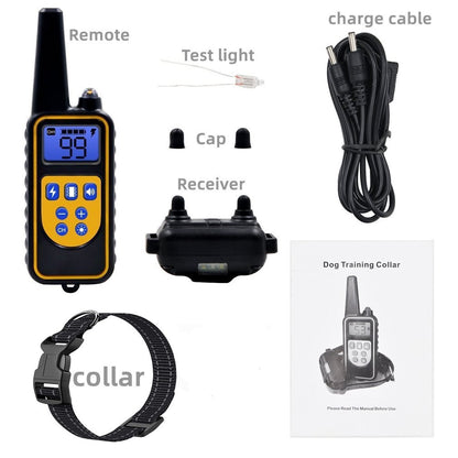 Dog Trainer Bark Stopper Electric Remote Control Trainer Vibration