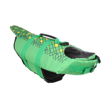 Mermaid Shark Pet Dog Swimming Life Vest Swimwear