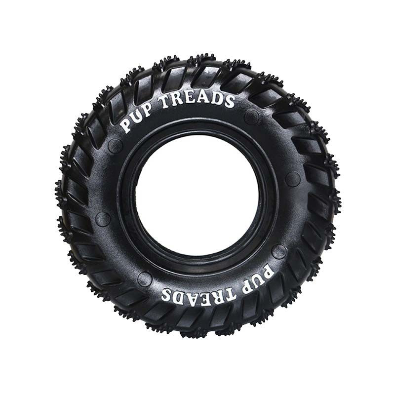 Dog Teeth Cleaning Rubber Tire Toy