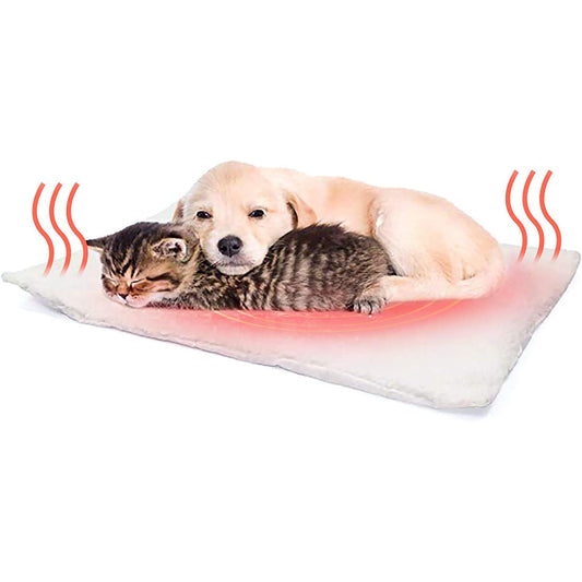 Dog Bed Pet Cushion Mat Self-heating Cat Dog Bed Blanket Microwave