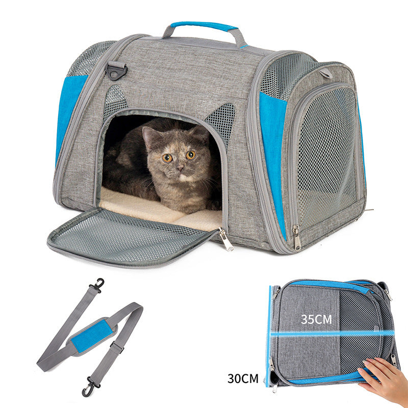 Portable Outgoing Can Be Stored And Folded Portable Pet Bag