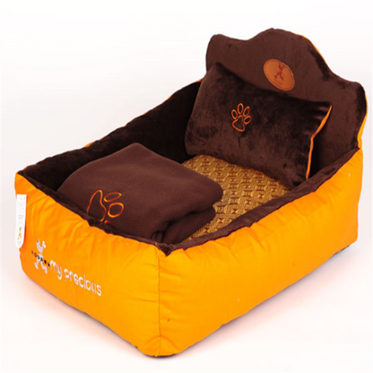 Three-piece Goghouse Pets Bed Removable