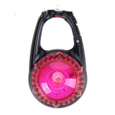 Pet Dog Cat LED Flashing Collar Safety Night Light Up Pendant