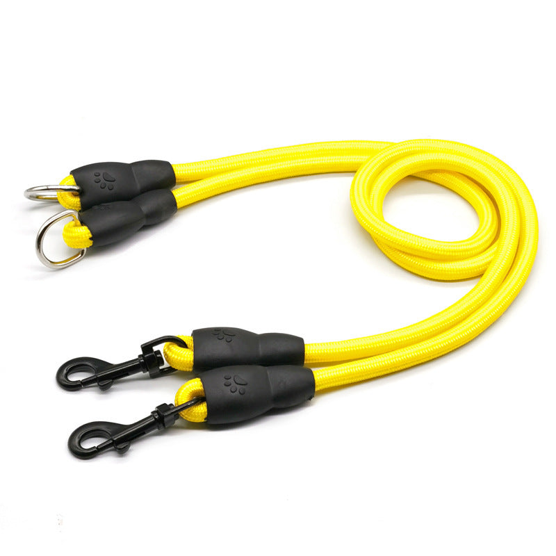 Large, Medium And Small Dogs Removable Two Traction Rope