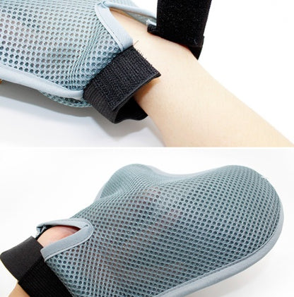 Steel Needle Pet Massage Gloves