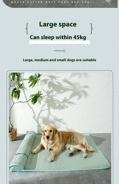 Dog Mat Kennel Summer Pet Mat Large Dog