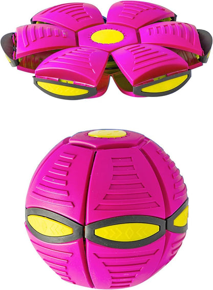 Pet Toy Flying Saucer Ball For Dogs 6 Lights Flying Saucer Ball