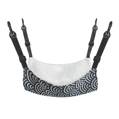 Lamb Fleece Cat Hanging Beds Pets Cage Hammock Bed