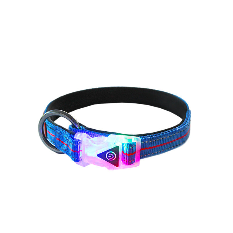 Pet LED luminous collar leash