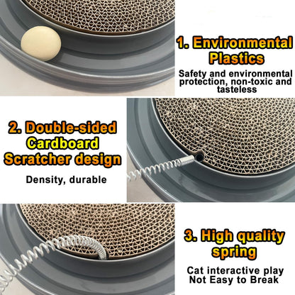 Cat Scratcher Toy Cat Toy Scratch Pad Post Pad