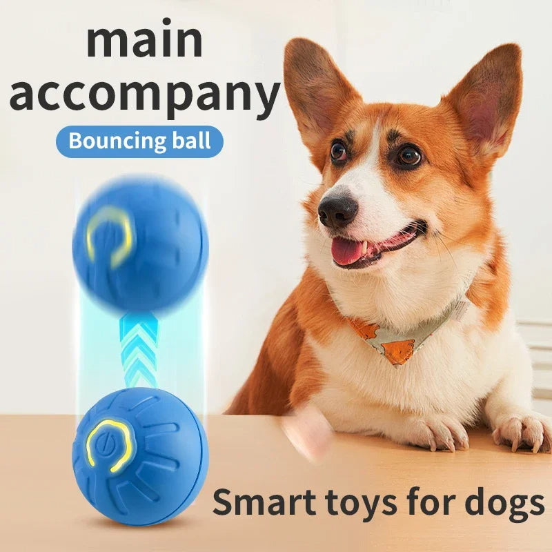 Smart Dog Toy Ball Electronic Interactive Pet Toy Moving Ball