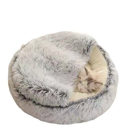 Semi-closed Cat Bed Four Seasons Universal Cover Shell Nest