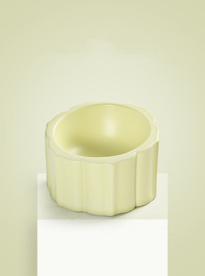 Ceramic cat bowl dog bowl