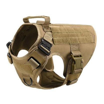 Military Tactical Dog Harness German Shepherd Adjustable Pet Dog Back