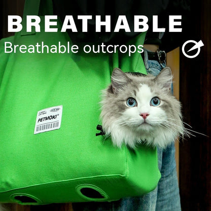 Large Capacity Pet Cat Bag Multifunctional Breathable Dog Canvas
