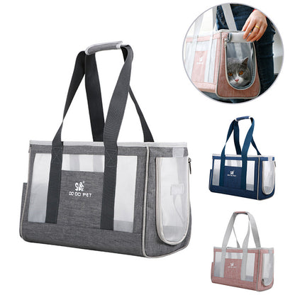 Portable Pet Cat Bag Breathable Dog Carrier Backpack