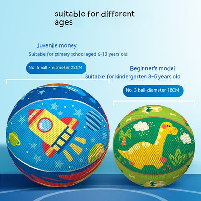 Children's Basketball Pat Ball Rubber Ball Indoor Mute Toys