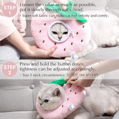 Cute Cat Collar Cone For Recovery After Surgery