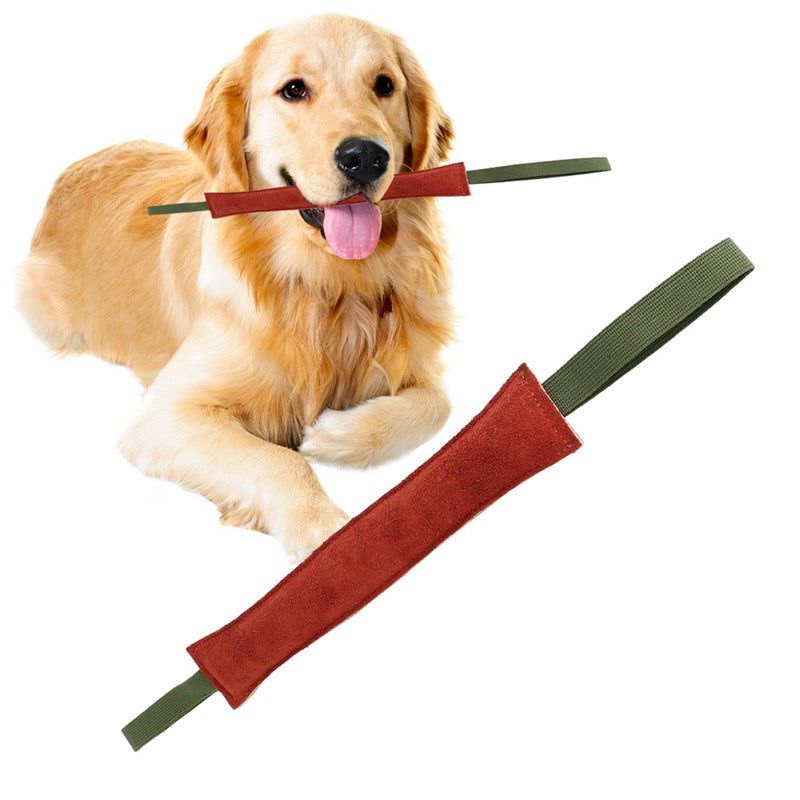 Dog Biting Stick Training Stick Biting Cowhide Biting Stick Training Dog Bite Force Training