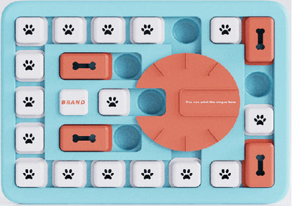 Pet Puzzle The Toy Dog Toy Slow Food Leakage Can Sound