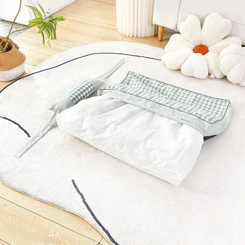 Pet Nest Dog Cushion, Warm In Autumn And Winter Sleeping Mat