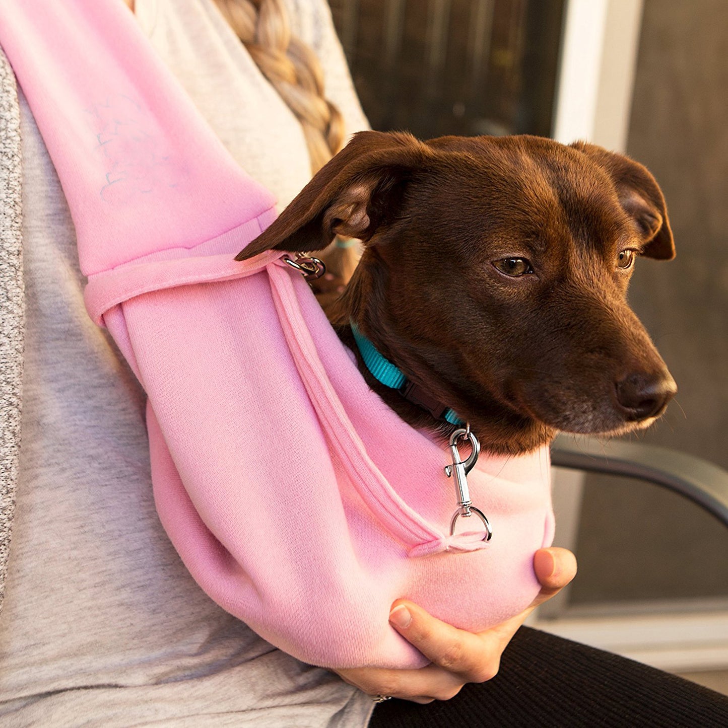 Portable Pet Bag Solid Color