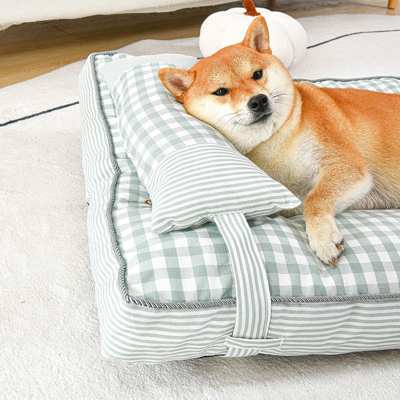 Pet Nest Dog Cushion, Warm In Autumn And Winter Sleeping Mat