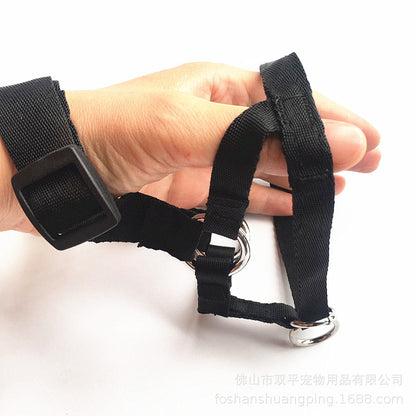 Dog Mouth Cover Nylon Adjustable Anti-bite Anti-miseating Dog Mask Breathable