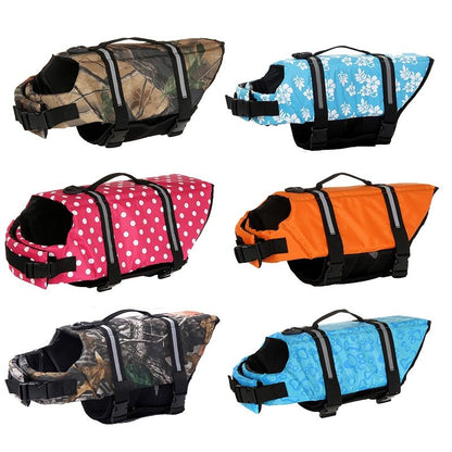 Pet swimwear cute dog life jacket dog swimwear