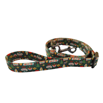 Christmas Dog Leash Chest Harness Pet