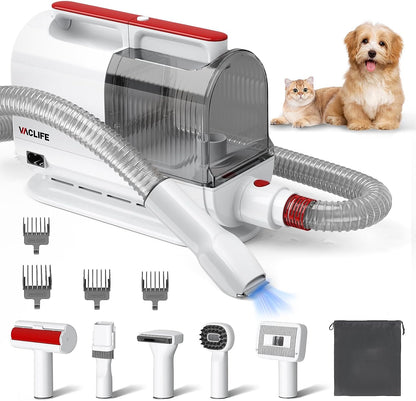 Pet Hair Vacuum For Shedding Grooming With Dog Clipper