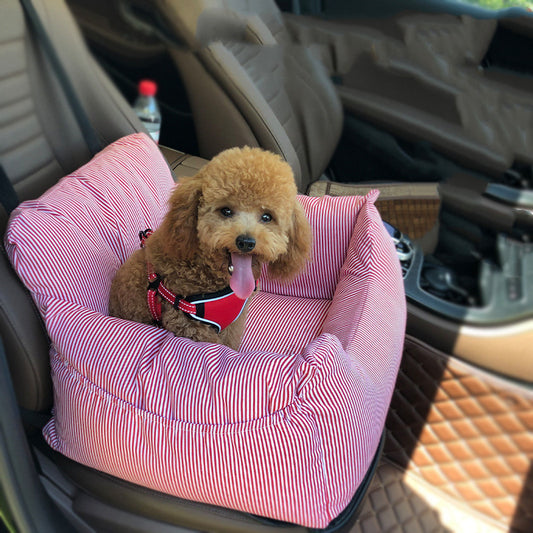 Removable and washable pet car seat