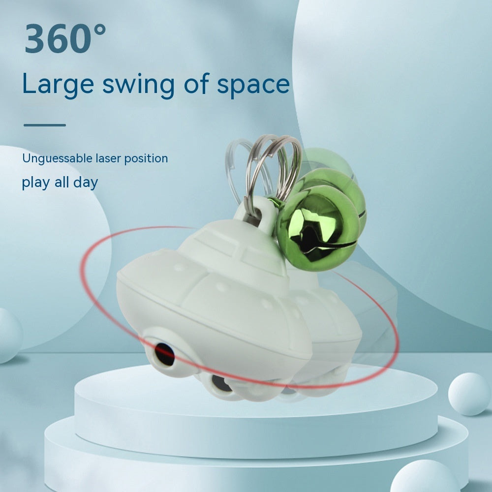 Cat Self-Hi Toy Flying Saucer USB Charging