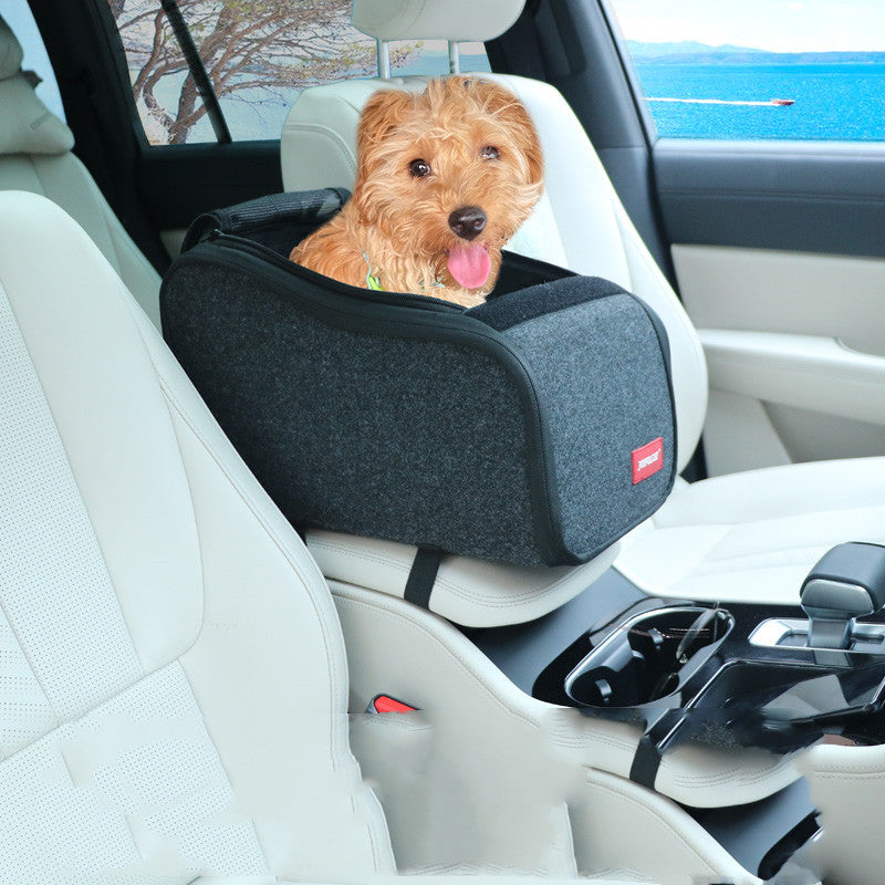 Vehicle Mounted Dog Kennel And Pet Back Seat Car Magic Weapon