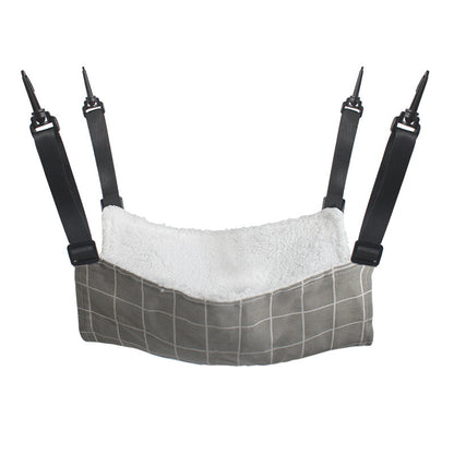 Lamb Fleece Cat Hanging Beds Pets Cage Hammock Bed