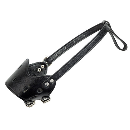 Dog Muzzle Leather, Comfort Secure Anti-Barking Muzzles