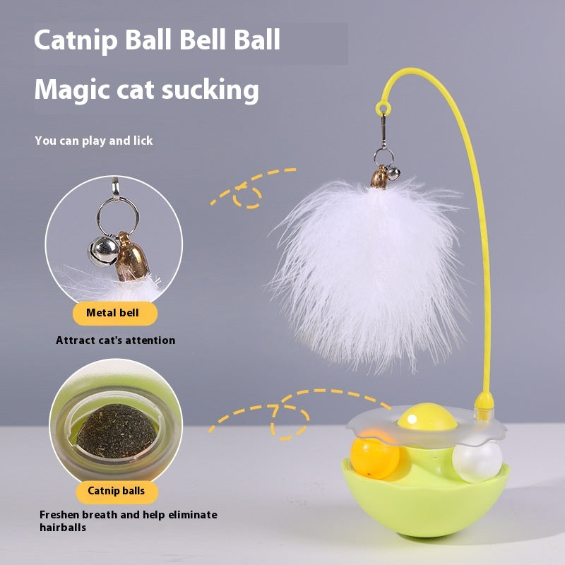 Cat Interactive Toy Funny Tumbler Toy Kitten Exercise Catching