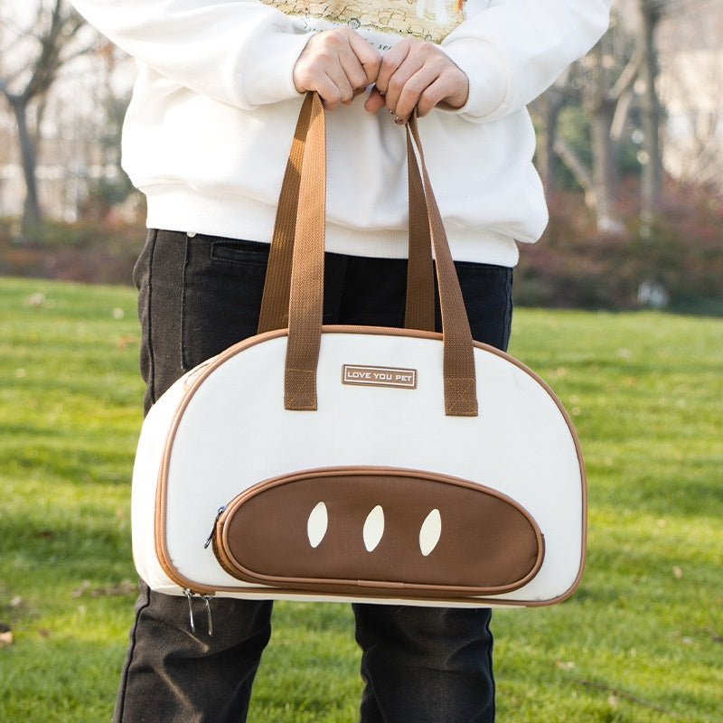 Folding Dog Diaper Bag Cat Space Capsule