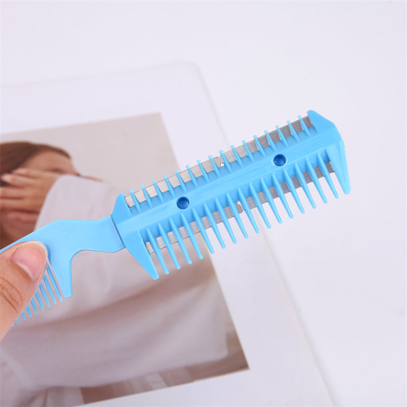 Pet Two-sided Sharpening Comb With Its Own Blade Pet Hair Trimmer