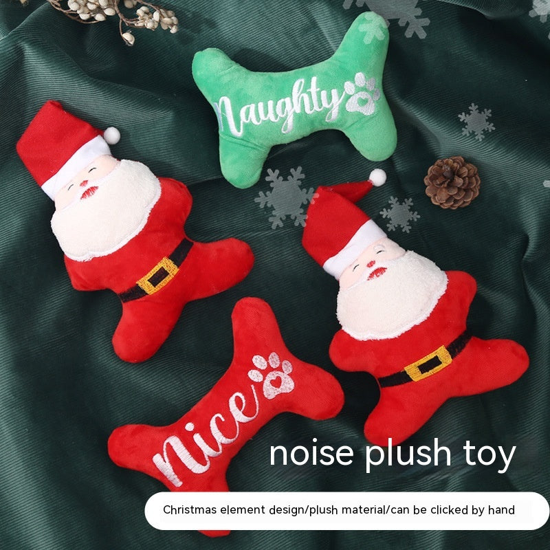 Christmas Dog Plush Sounding Puppy Pets Toy