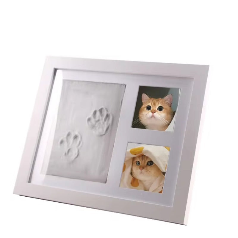 Pet Hand And Foot Print Photo Frame Cat Paw Print Footprint