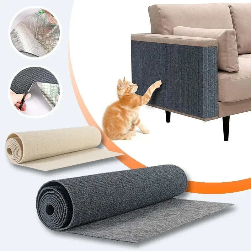 Self-Adhesive Carpet Cats Scratch Board Wall Anti Cat Scratch