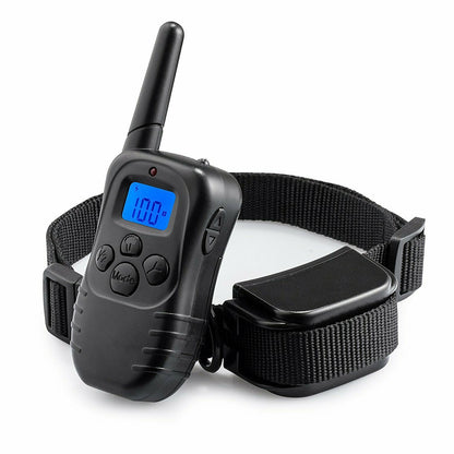 Pet Supplies New Remote Control Vibration Static Dog Trainer Bark Stopper Collar