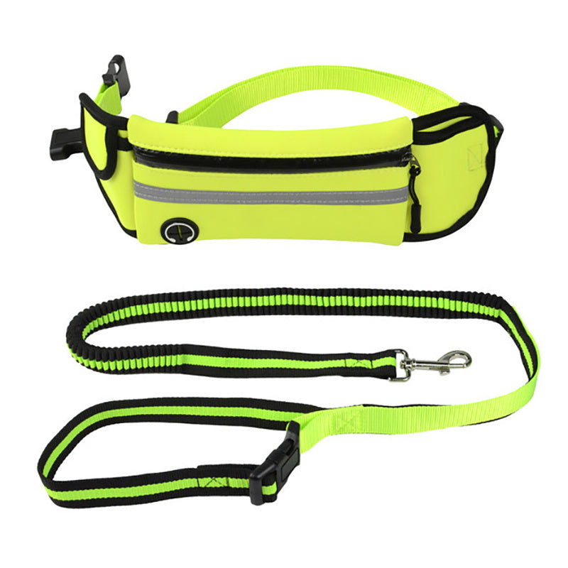 Pet Waist Bag Sports Traction Rope