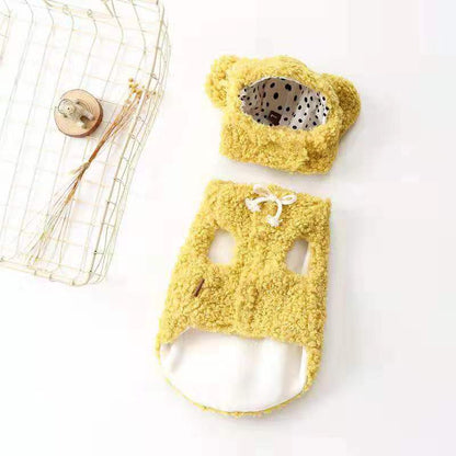 Dog Clothes Cubs Split Two-legged Teddy Dog Pet